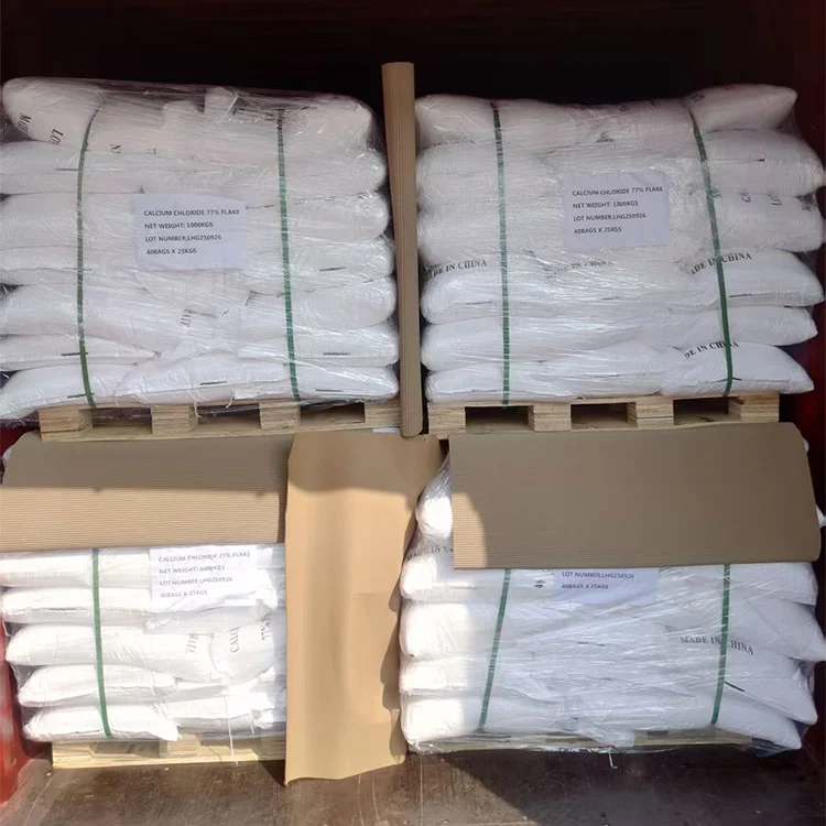 Flakes Kalsium Klorida Kemurnian Tinggi